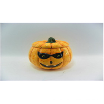 Calabaza de cerámica de velas de Halloween (YC14033)